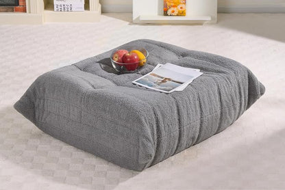 Bean Bag Pouf Ottoman, Foot Stool, Foot Rest by Cansunna