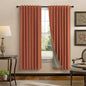 Terracotta Black Out Curtains 72 Inch Long Western Blackout Window Curtain & by Pitalk