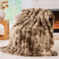 BENVWE Fluffy Faux Fur Throw Blanket by BENVWE