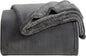 KMUSET Fleece Blanket King Size Dark Grey Lightweight Super Soft Cozy Luxury by COZYBLANKETHappyHomeLife