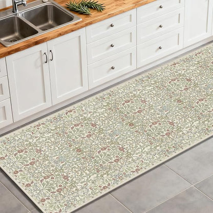 Washable 2'6" x 10' Runners for Hallways, Non Slip Long Floor Runner for Kitchen - Image 2