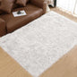 Goolela White Area Rug 6x9 Fluffy Fuzzy Furry Sheepskin Rug by Goolela