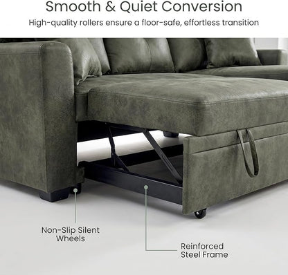 TYBOATLE Convertible Sofa Bed Couch - Image 7