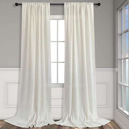 Pitalk 105 Inch Curtains 2 Panels - Image 9