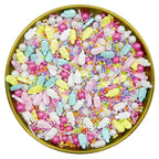 Dynastang Popsicle Sprinkles Mixed Style Edible Cake Decorations Cupcake Toppers Cookie Perfect for Cakes, Cupcakes, Desserts Toppings 3OZ