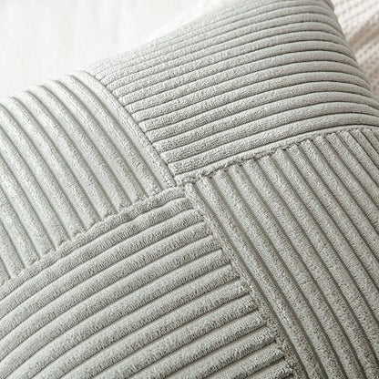 MIULEE Silver Grey Decorative Throw Pillow Covers - Image 2
