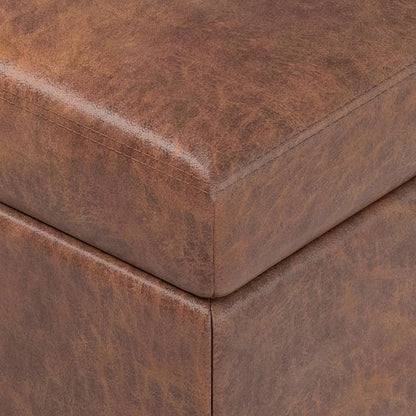 SIMPLIHOME Oregon Storage Ottoman Bench - Image 8