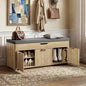 Shoe Bench with Storage by LOOMORA
