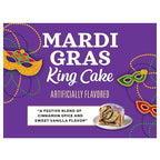 Community Coffee Mardi Gras King Cake Flavored 24 Count Coffee Pods, Medium Roast, Compatible with Keurig 2.0 K-Cup Brewers, 24 Count (Pack of 1)