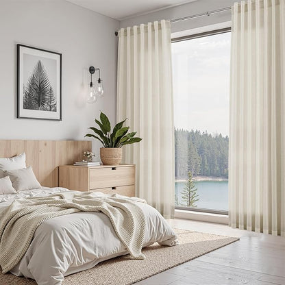 Vanilla Linen Curtains 96 Inches Long - Image 7
