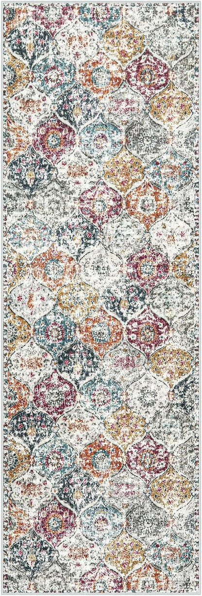 Lahome Moroccan Hallway Runner Rug, 2x6 Kitchen Runner Rugs Washable | Bthroom - Image 6