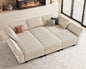 Belffin 88.6" Modular Sectional Sofa by Belffin