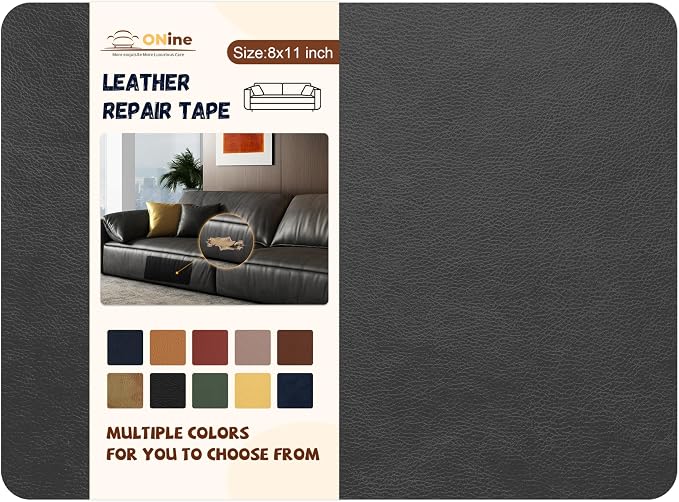 ONine Leather Repair Patch, Self-Adhesive Couch Patch，Multicolor Available by Onine