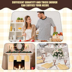 Lounsweer 6 Pcs Thicken Cutting Board Bulk Wood Board for Chopping Serving Charcuterie Material for Laser Engraving Mother' Day Wedding Housewarming Gift