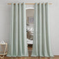 NICETOWN Rustic Linen 102 inch Long Curtains by NICETOWN