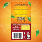 Twinings Chai Black Tea Individually Wrapped Bags, 20 Count (Pack of 6), Sweet, Savoury Spices, Caffeinated, Enjoy Hot or Iced, 120 Teabags