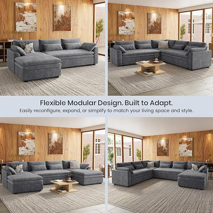 Belffin Large Modular Sectional Sofa - Image 9