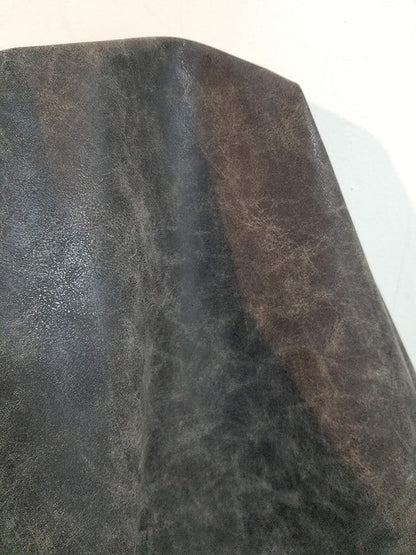 NAT Leathers | Crazy Horse Faux Leather Upholstery Fabric Leather by The Yard by NATLeathers