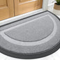 OLANLY Half Circle Front Door Mat Outside 33x21 All-Season Rubber Doormat | by OLANLY