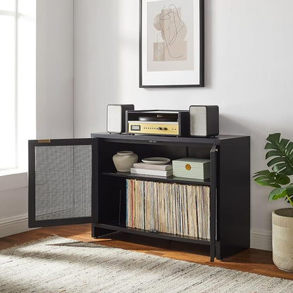 Crosley Furniture Kenji Media Console, Record Player Stand - Image 8