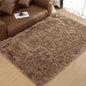 Goolela Beige Area Rug 6x9 Light Brown Fluffy Fuzzy Sheepskin Rug by Goolela
