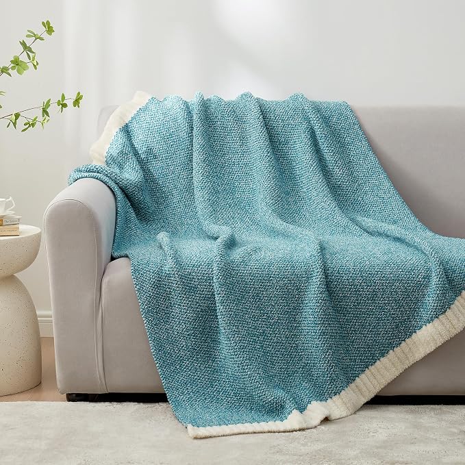 Snuggle Sac Teal Throw Blankets - Image 3