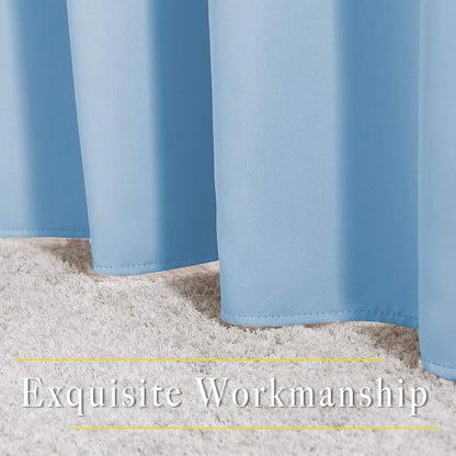 NICETOWN Blue Curtain Panels - Image 6