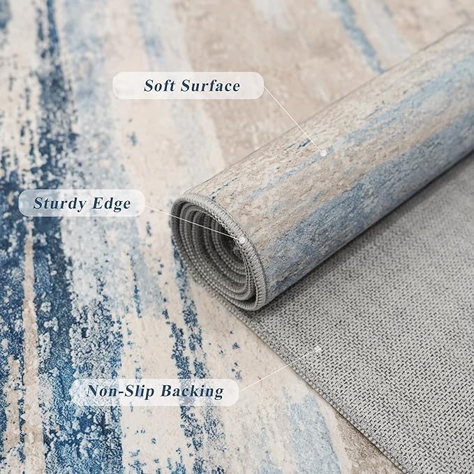 Hallway Runner Rug 3x15 Washbale - Image 6