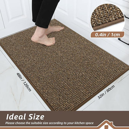 BEQHAUSE Kitchen Rugs 32"x48", Non-Slip Kitchen Mats - Image 2
