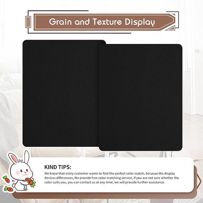 KING MOUNTAIN Leather Repair Patch, 2 Packs 9 x 11 Inches self Adhesive Leather - Image 2
