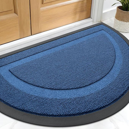 OLANLY Half Circle Front Door Mat Outside 71x23 All-Season Rubber Doormat | by OLANLY