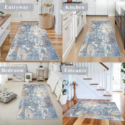3x5 Washable Kitchen Rug – Non-Slip Rubber Backed Small Area Rug - Image 5