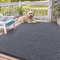 OLANLY Front Door Mat 71x47, Waterproof Heavy-Duty Indoor Outdoor Doormat | Grey by OLANLY