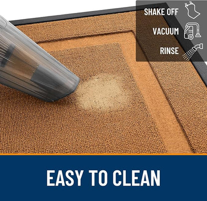 OLANLY Front Door Mat Outside 71x23, All-Season Heavy-Duty Rubber Doormat | - Image 5