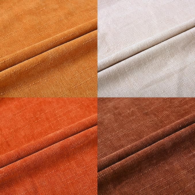 Set of 4 Soft Textured Decorative Throw Pillow Covers 18x18 Inch Cozy Farmhouse - Image 7