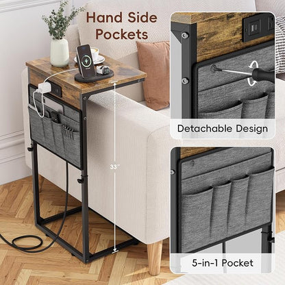 Vagusicc C-Shaped End Table - Image 6