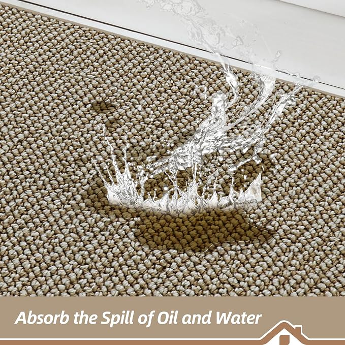 BEQHAUSE Kitchen Rugs 24"x36", Kitchen Mats - Image 3