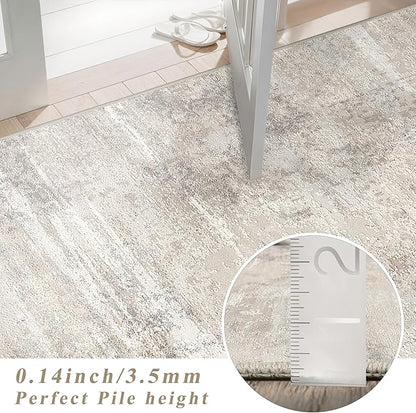 Washable Entryway 2x5 Runner Rug: Easy-Clean Kitchen Bedroom Carpets Non Slip - Image 7