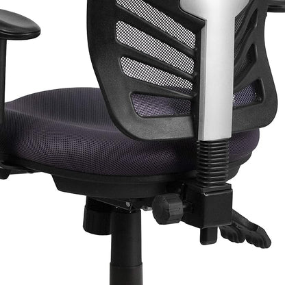 Flash Furniture Nicholas Mid-Back Swivel Office and Gaming Chair, Ergonomic - Image 8