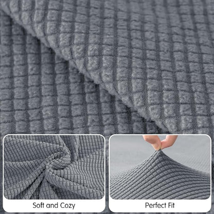 Hokway Stretch Chaise Cover Individual Couch Cushion Slipcovers Reversible - Image 4