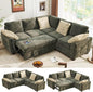 Ihanherry L-Shaped Sectional Sofa Bed by iHanHerry