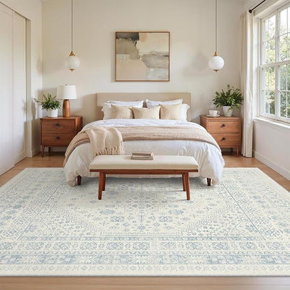 6x9 Area Rugs for Living Room, Large Washable Rug, Dining Room, Low Pile - Image 9