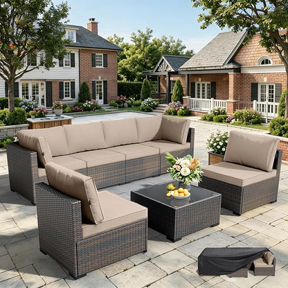 WWR Patio Furniture Set 7 Piece by Unknown