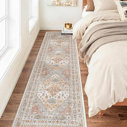 2x7 Runner Rug Non Slip, Washable Hallway Runner Rug, Nursery Room, Soft Runner - Image 3