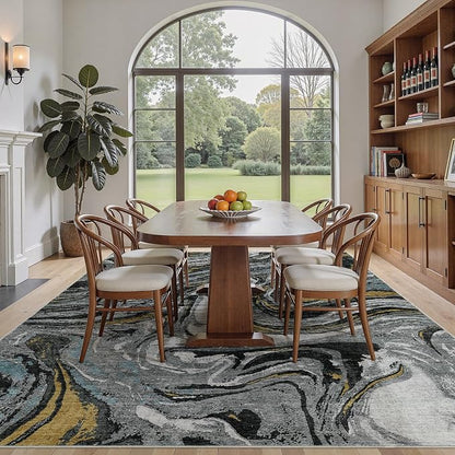 DMOYEST 5x7 Area Rug for Living Room - Image 5
