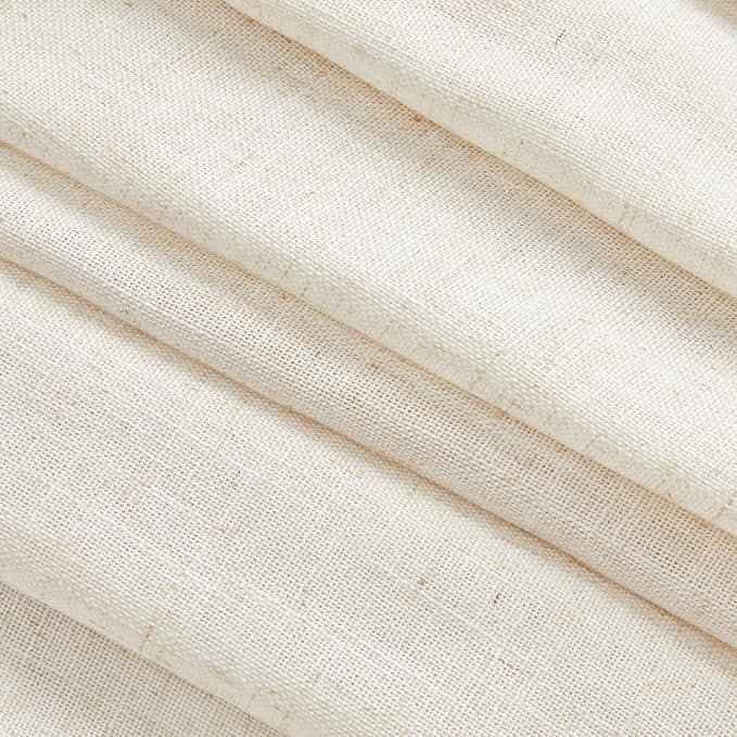 MYSKY HOME Sheer Curtains 63 Inch Length - Image 6
