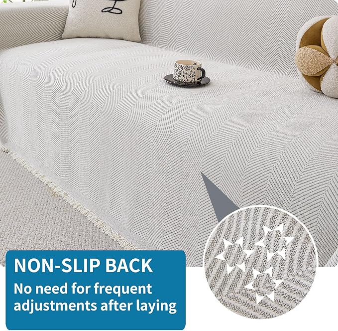 HAOMAIJIA Non Slip Couch Cover Sofa Covers - Image 2