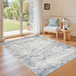 3x5 Rug for Entryway, Washable Area Rug, Living Room, Dining Room, Neutral Rug by Restydon