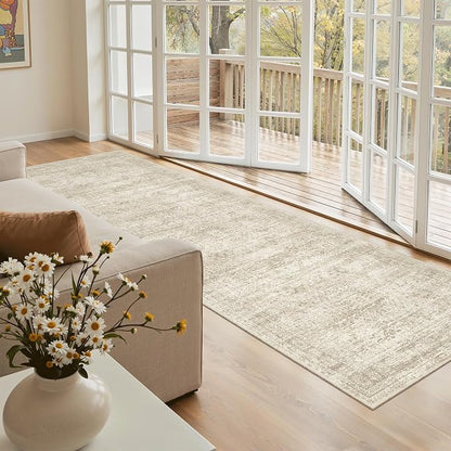 Soalmost Washable Kitchen Runner Rug 3x8 Hallway Entry Rugs Non-Slip, Foldable - Image 3