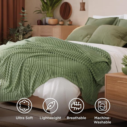 Bedsure Soft Full Size Fleece Blankets - Image 5